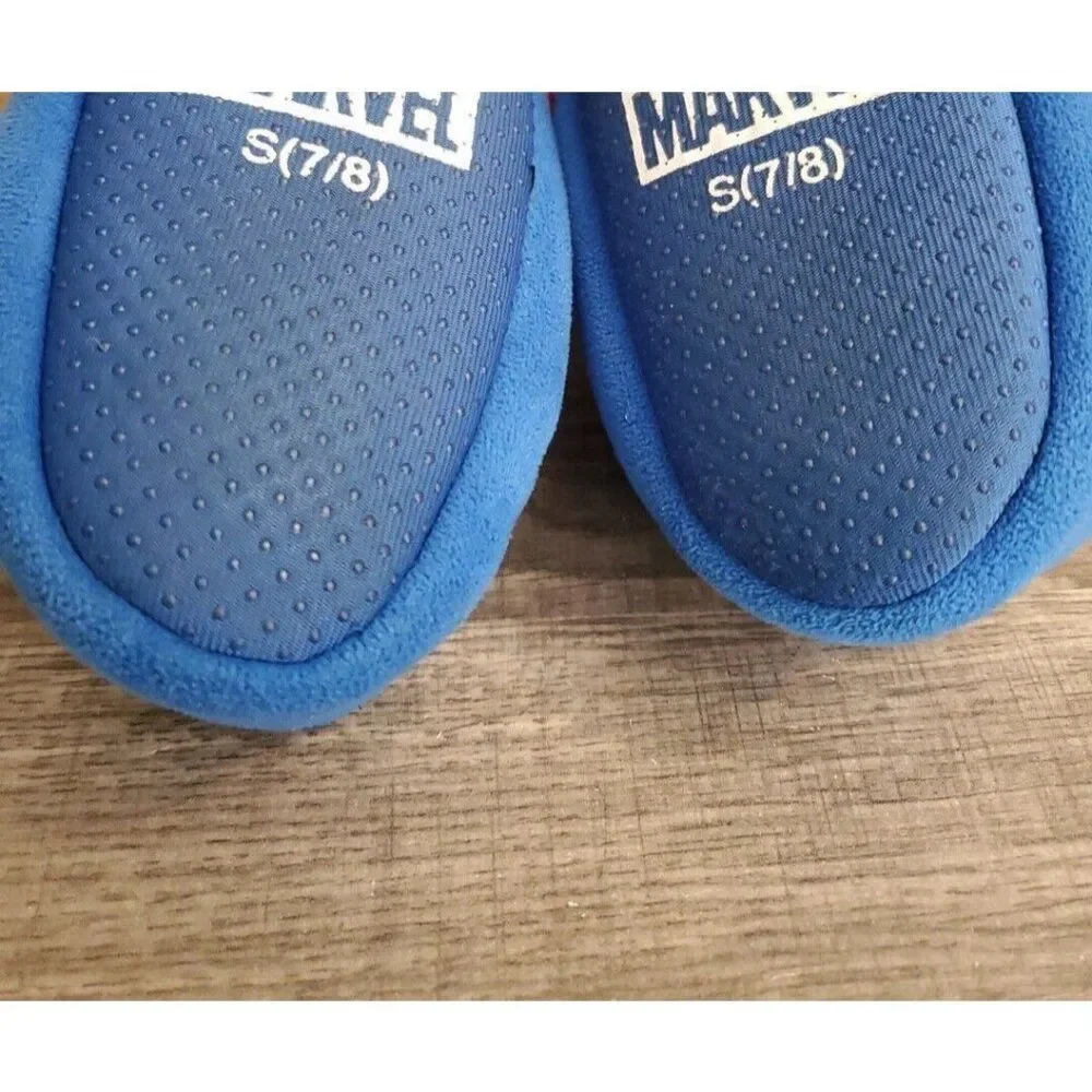 Marvel Spider-Man Slippers‎ Size Small 7/8 Toddler Shoes